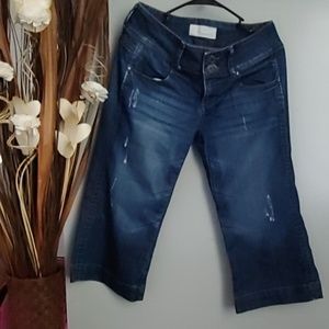 Women's Wide Leg Crop Jeans by Maurices